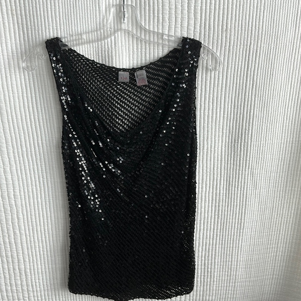 Sequin Tank Top
